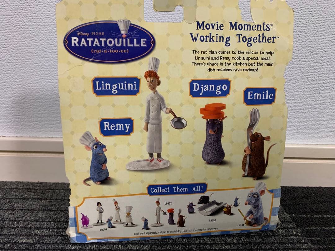 ディズニー ピクサー　レミーのおいしいレストラン　フィギュア 〈新品未開封〉C