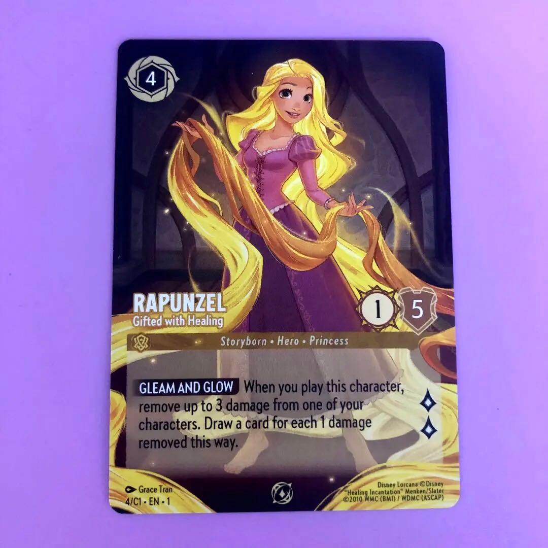 ベ*ガ様 希少！ラプンツェル　 プロモ　ロルカナLorcana 英語版