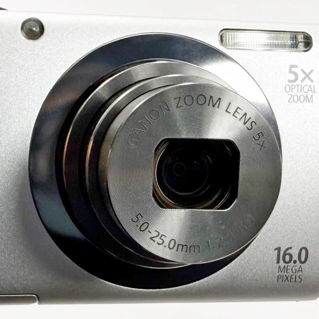 【美品】キヤノン PowerShot A2300 シルバー コンデジ カメラ