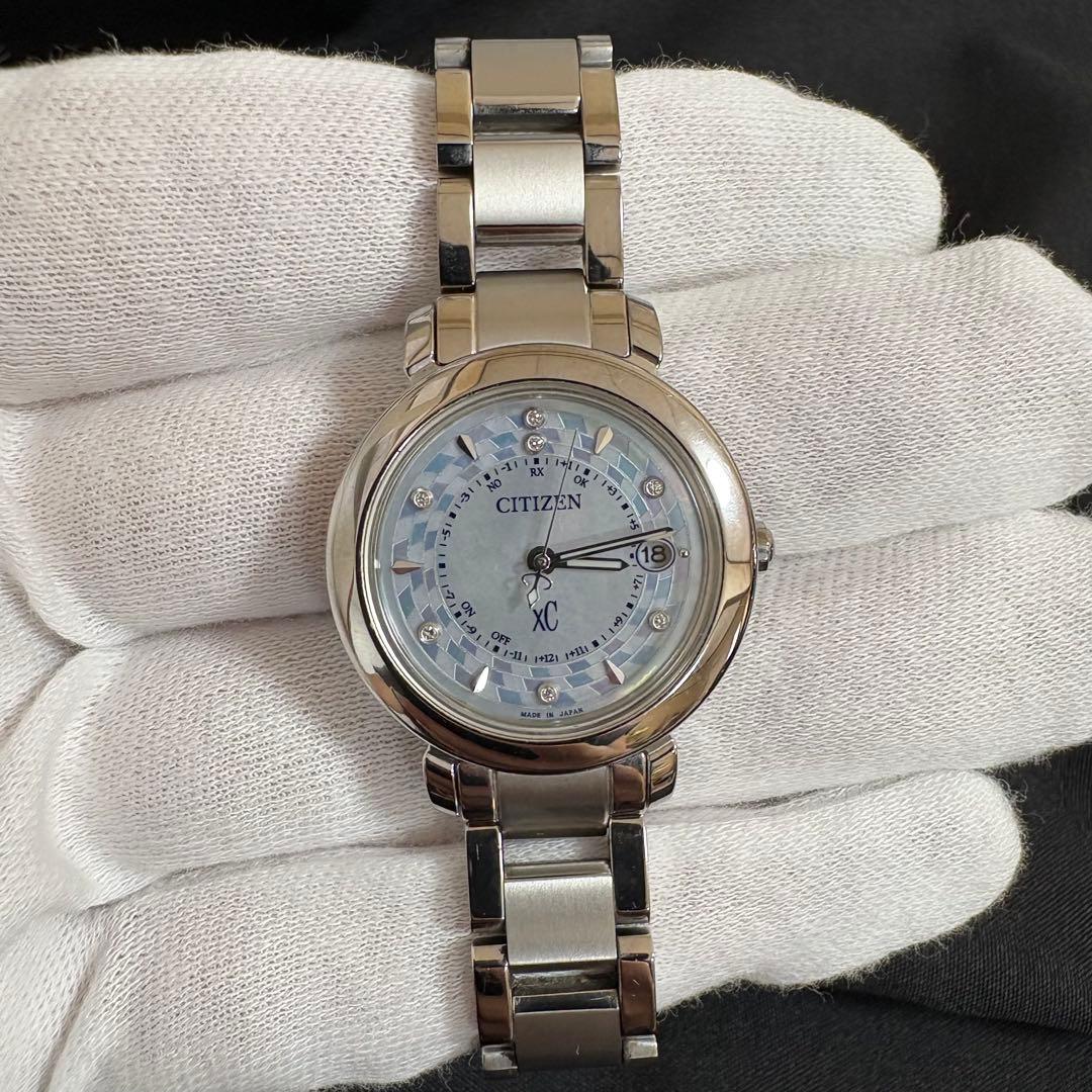 動作良好 CITIZEN シチズン XC シルバー レディース腕時計 5341