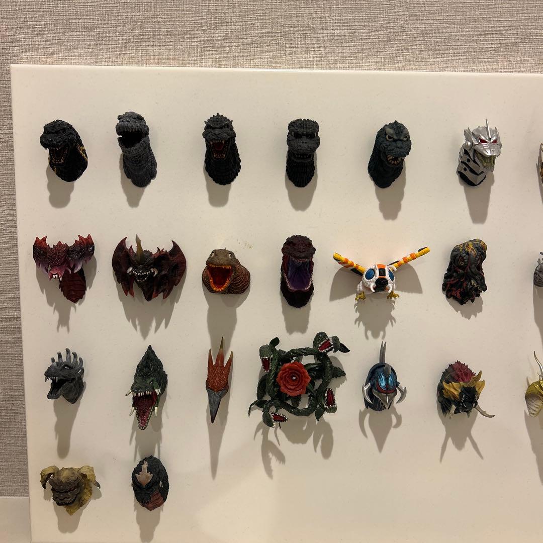 一番くじ　ゴジラ　モンスターヘッドマグネット