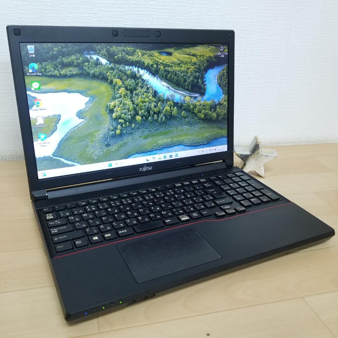 期間限定 大容量SSD i5 Win11 ノートPC 富士通 (E0486）