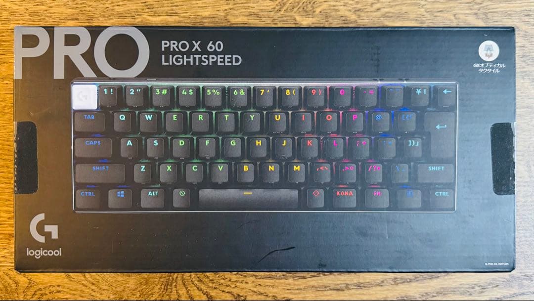 【未使用】Logicool ProX 60 ブラック