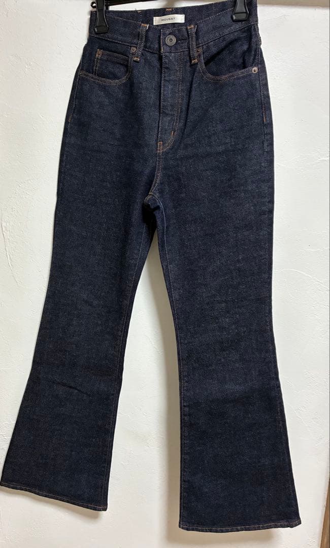 moussy MVS FLARE ブーツカット ハイライズ　フレアパンツ