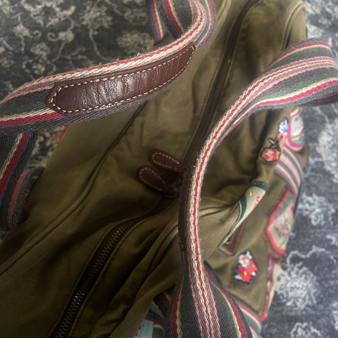 Cath Kidston キャスキッドソン 限定 キャンバス ボストンバッグ