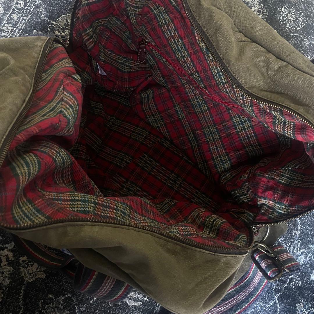 Cath Kidston キャスキッドソン 限定 キャンバス ボストンバッグ