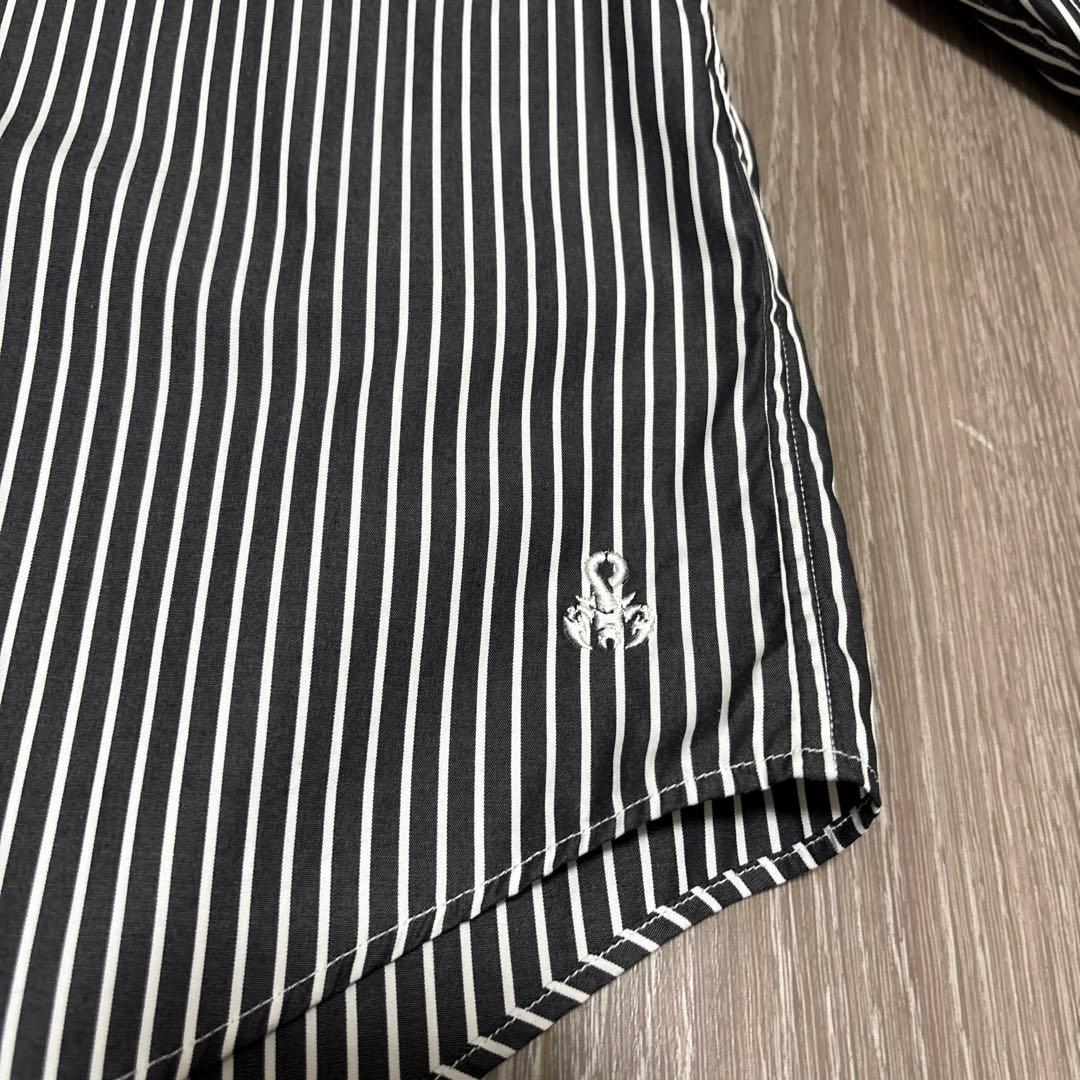 トップス SOPHNET. REGULAR COLLAR SHIRT BLACK/XL