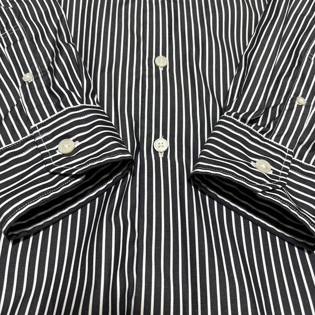 トップス SOPHNET. REGULAR COLLAR SHIRT BLACK/XL
