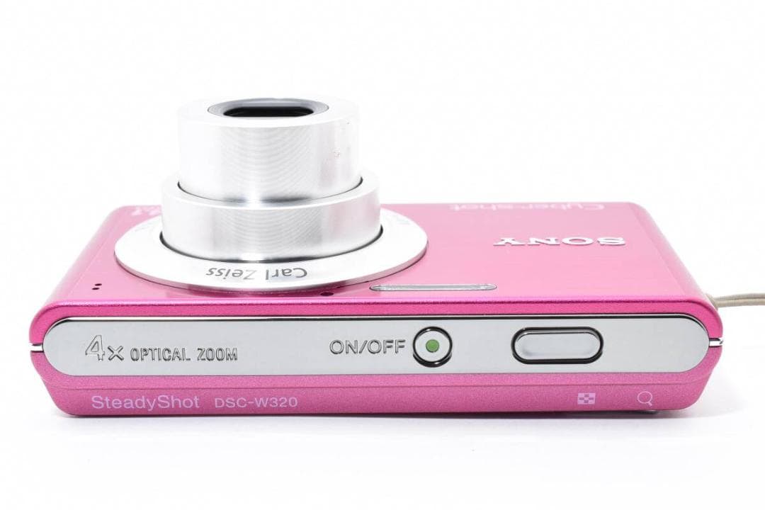 【極美品】SONY Cyber-shot DSC-W320 ピンク 動作品