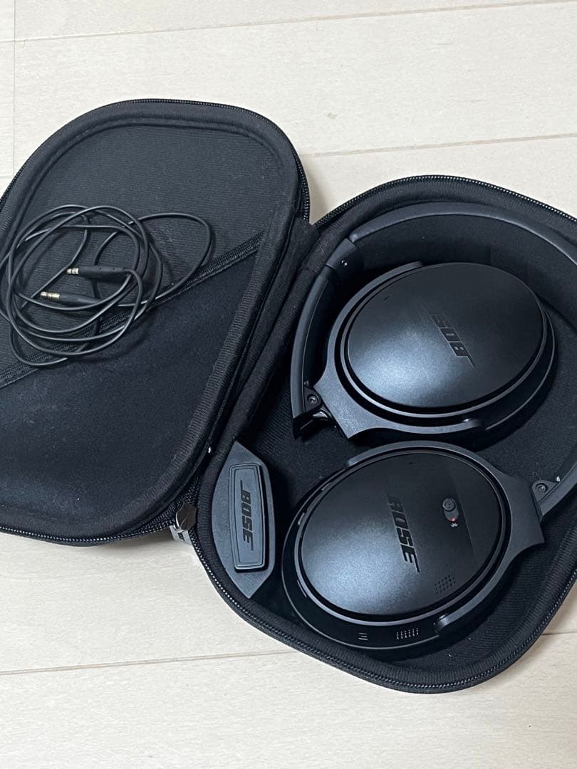Bose QuietComfort ワイヤレスヘッドホン ハードケース付き