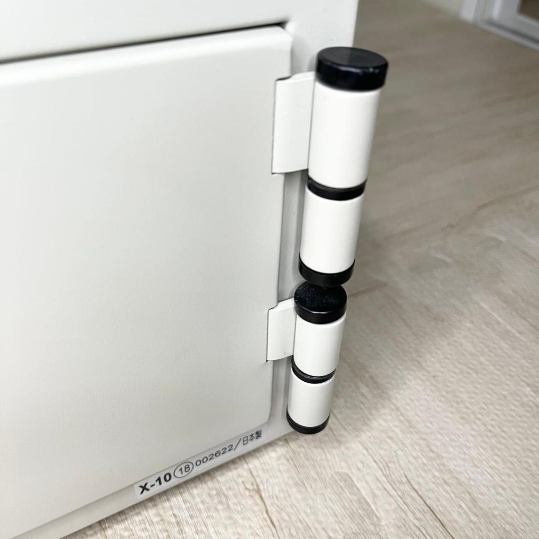 【美品】日本アイエスケイ 耐火金庫 CPX-A4 A4ファイル収納　アイボリー