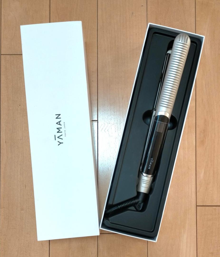 動作確認済み　ヤーマン（YAMAN)　スムースアイロンフォトイオン　 ゴールド