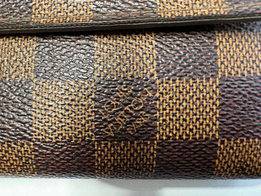 LOUIS VUITTON ダミエ・長財布　値下げ交渉あり　訳あり