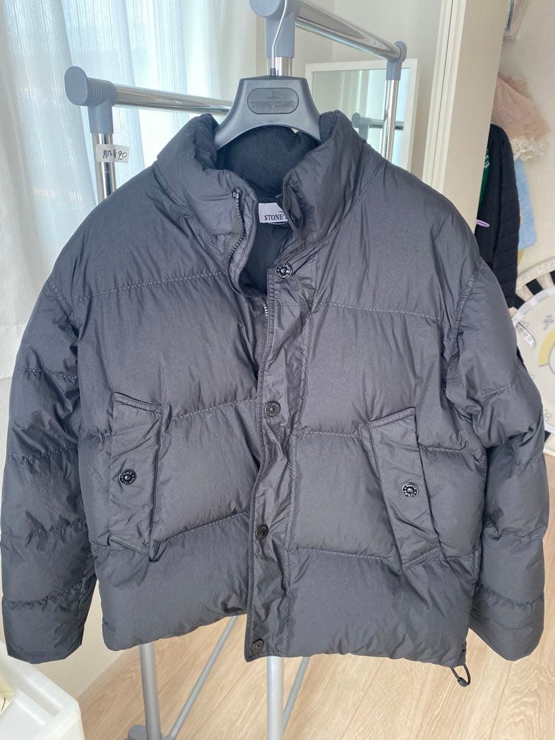 stone  ブラック ダウンジャケット　最終価格