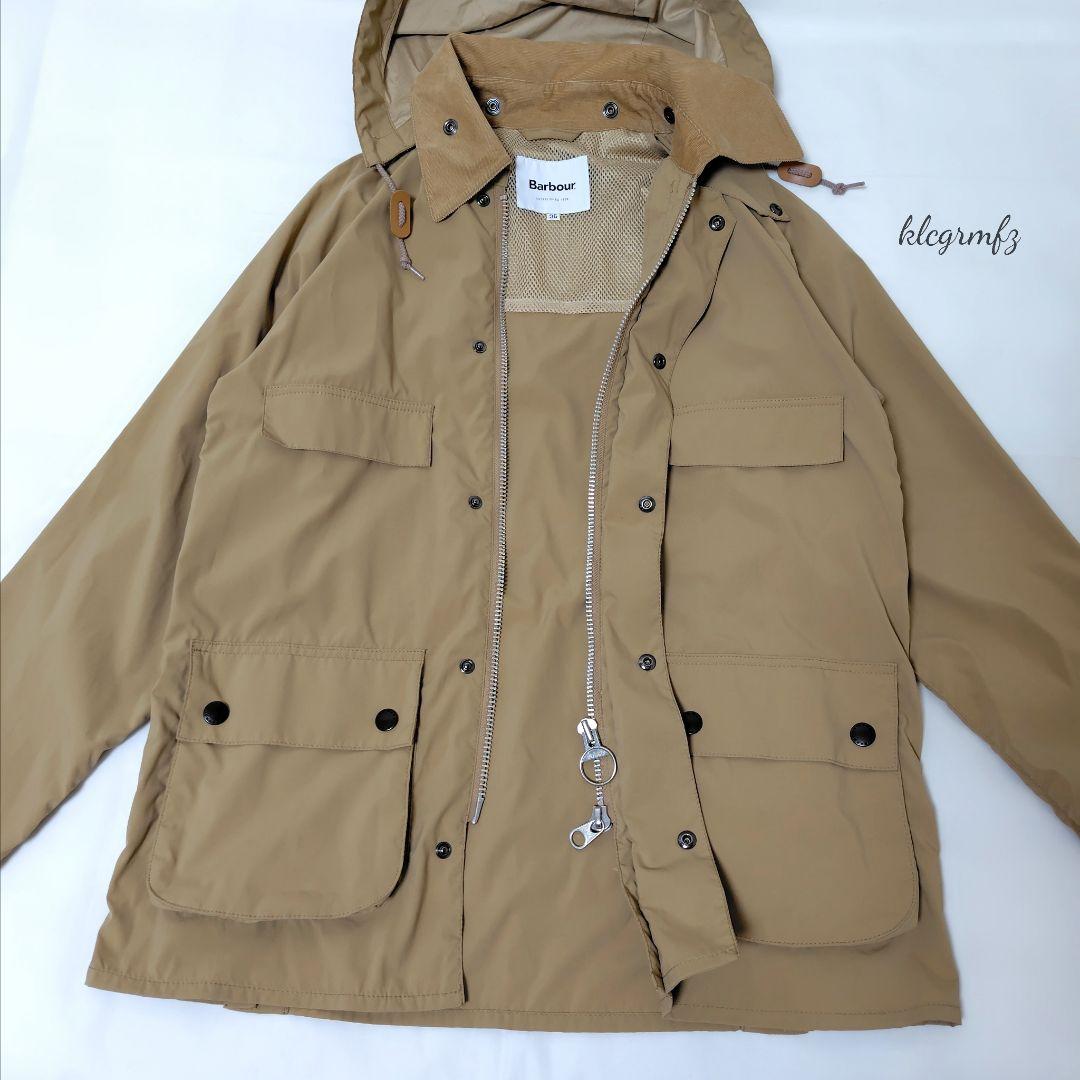 美品 Barbour 別注 ノンオイル SL ビデイル 軽量 ナイロン バブアー