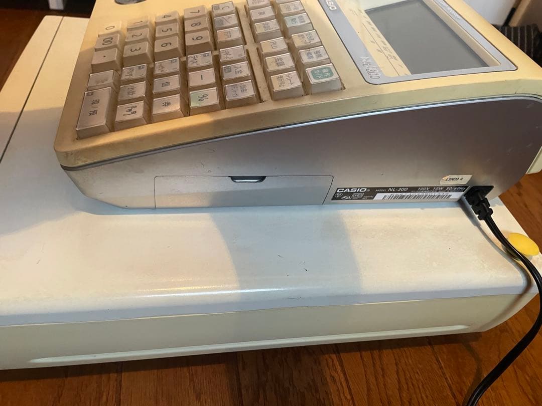 uaaa　CASIO 電子レジスター NL300 レジロール14個付き