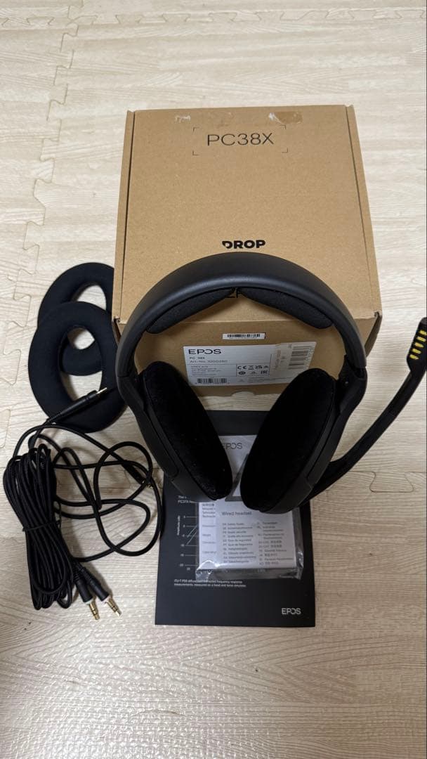 DROP EPOS PC38X 有線ヘッドホン