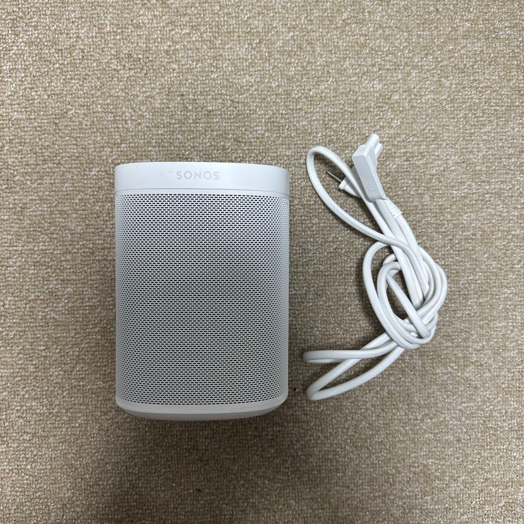 【美品】SONOS スマートスピーカー ホワイト 本体
