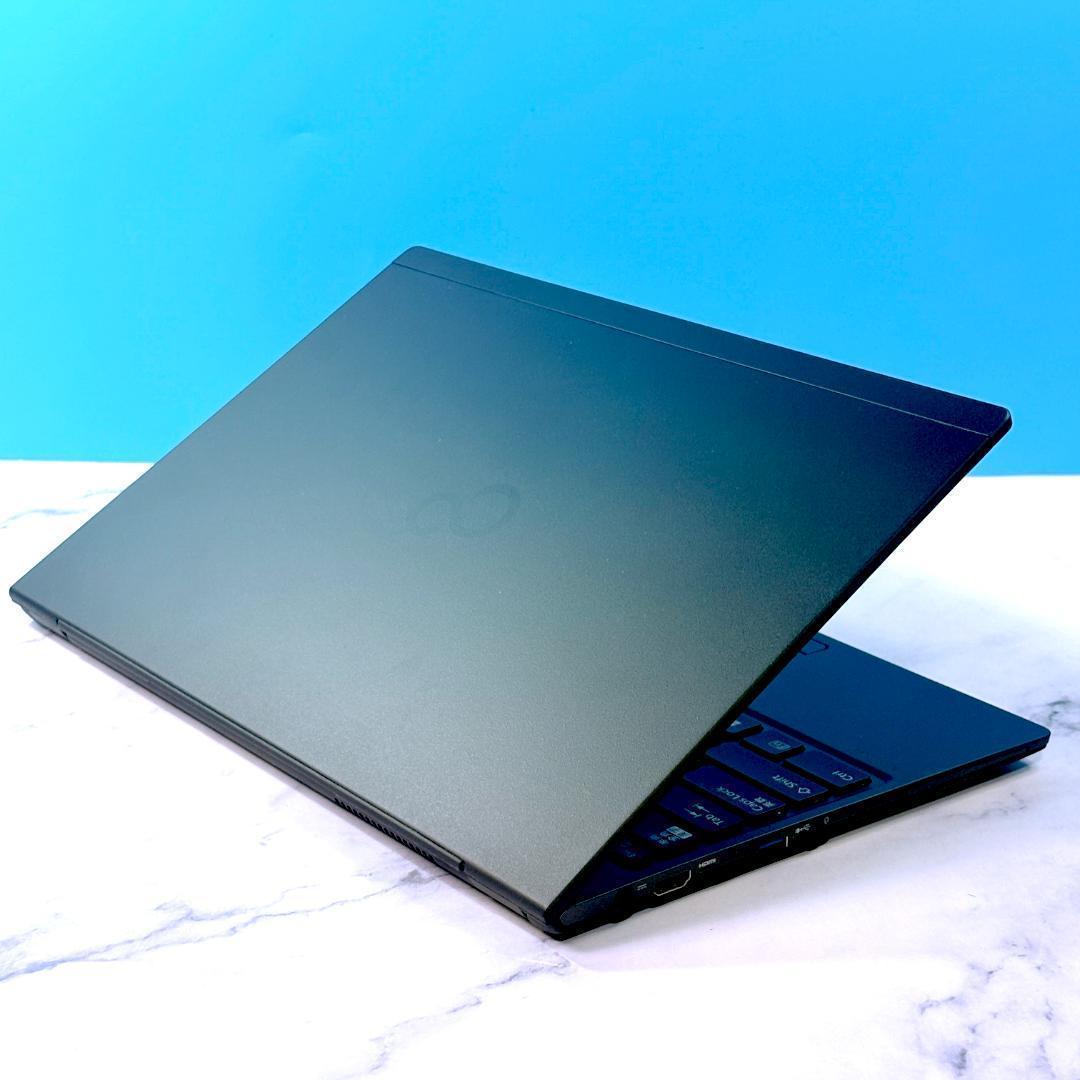 超薄型軽量★メモリ8GB・SSDで快速・指紋認証・Win11☆ノートパソコン