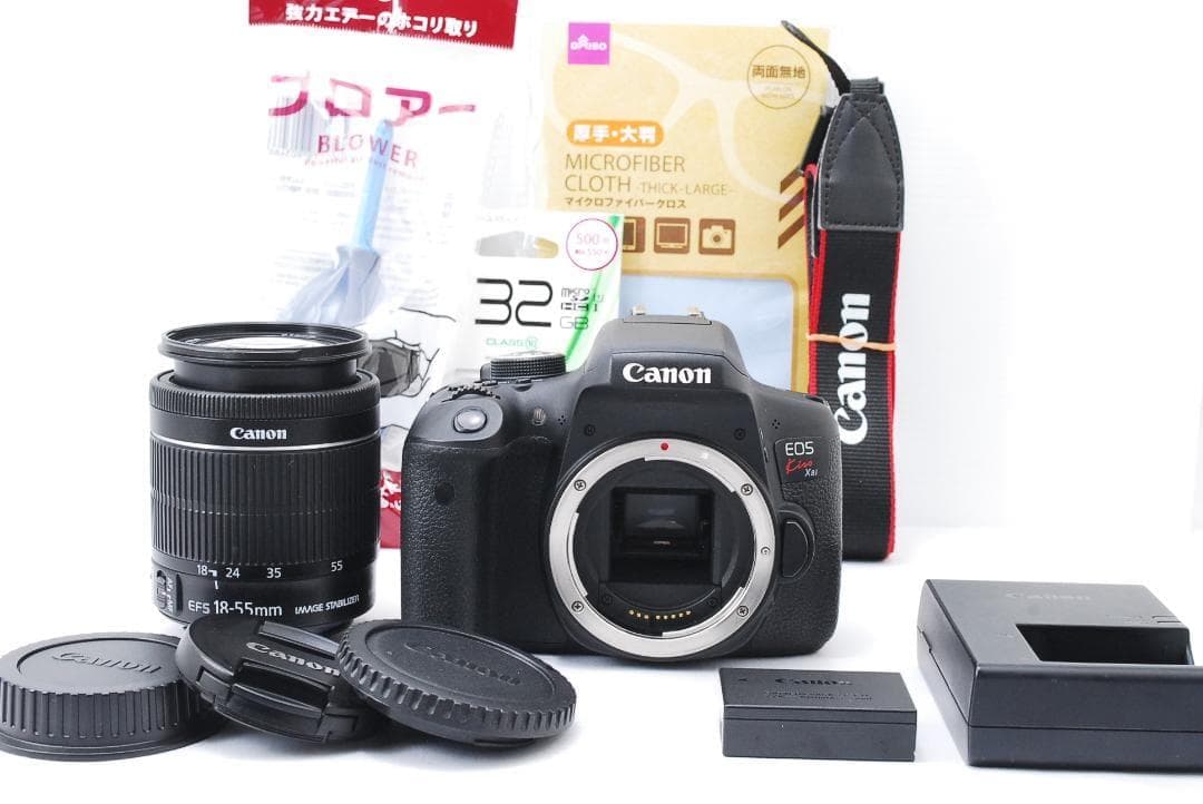 ✨極美品✨Canon Kiss X8i Wi-Fi STMレンズ　スマホ転送OK