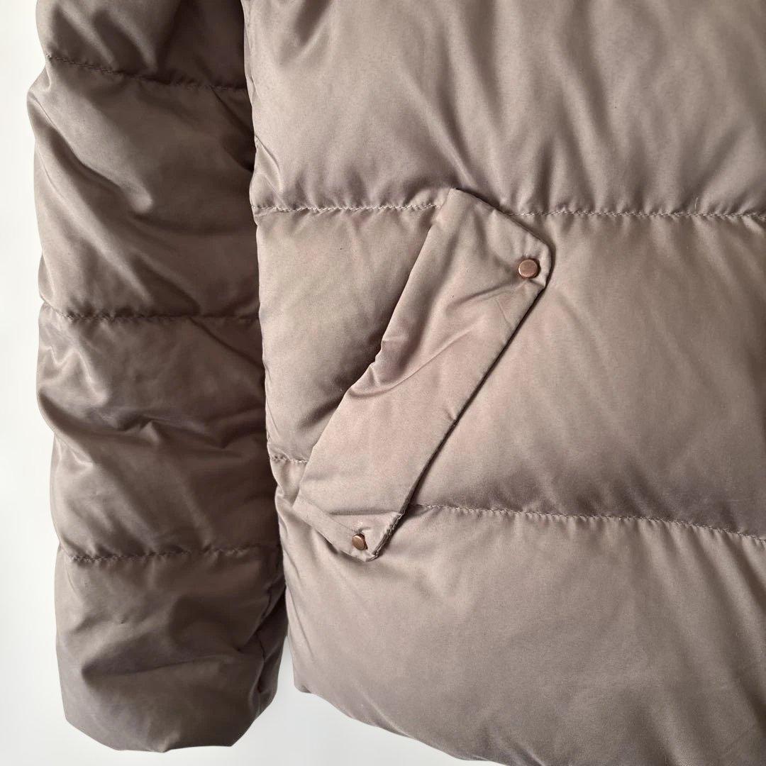 green label relaxing★リバーシブルダウン★40★ファー付