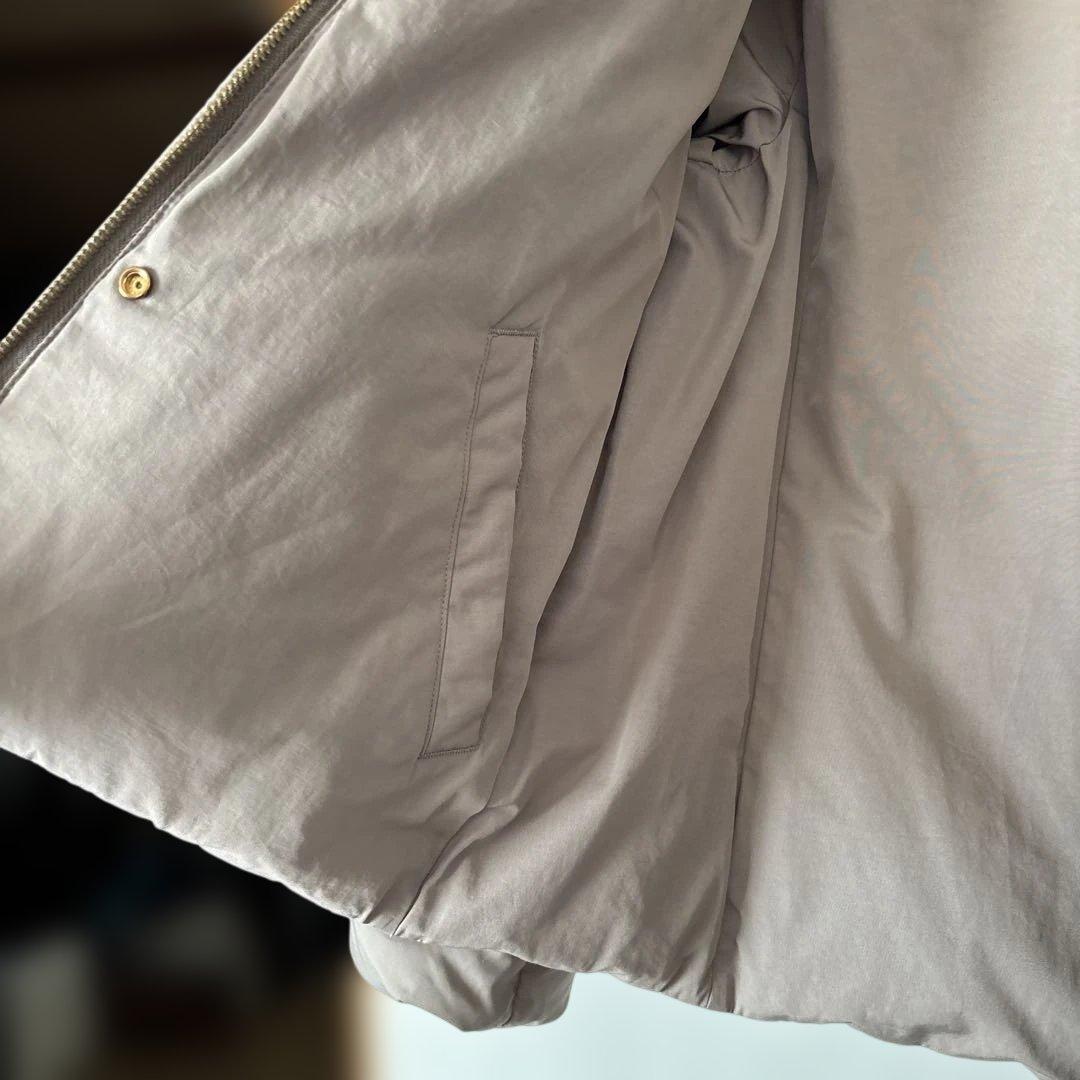 green label relaxing★リバーシブルダウン★40★ファー付