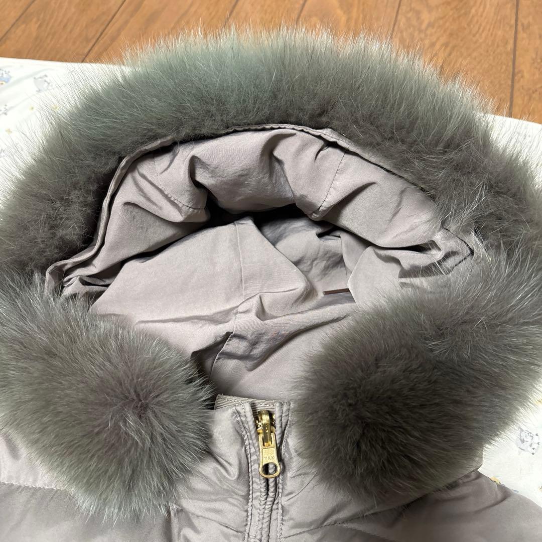 green label relaxing★リバーシブルダウン★40★ファー付