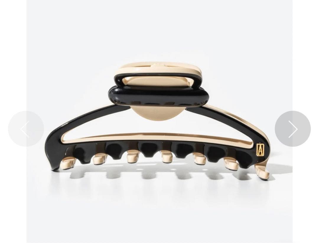 ALEXANDRE DE PARIS ヘアクリップ　ブラック