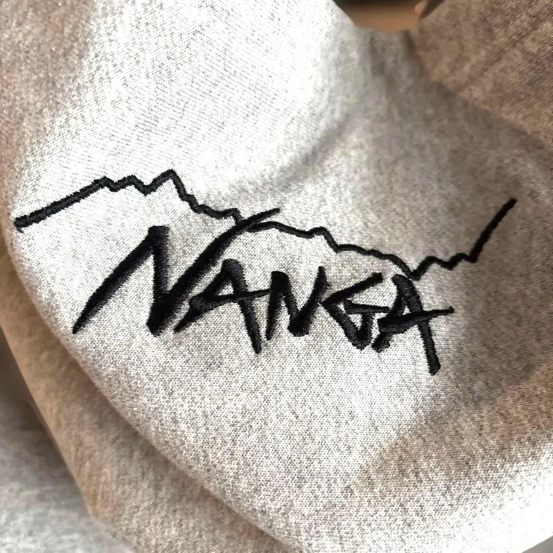 【美品】JEANSFACTORY × NANGA 別注 スウェットパーカー