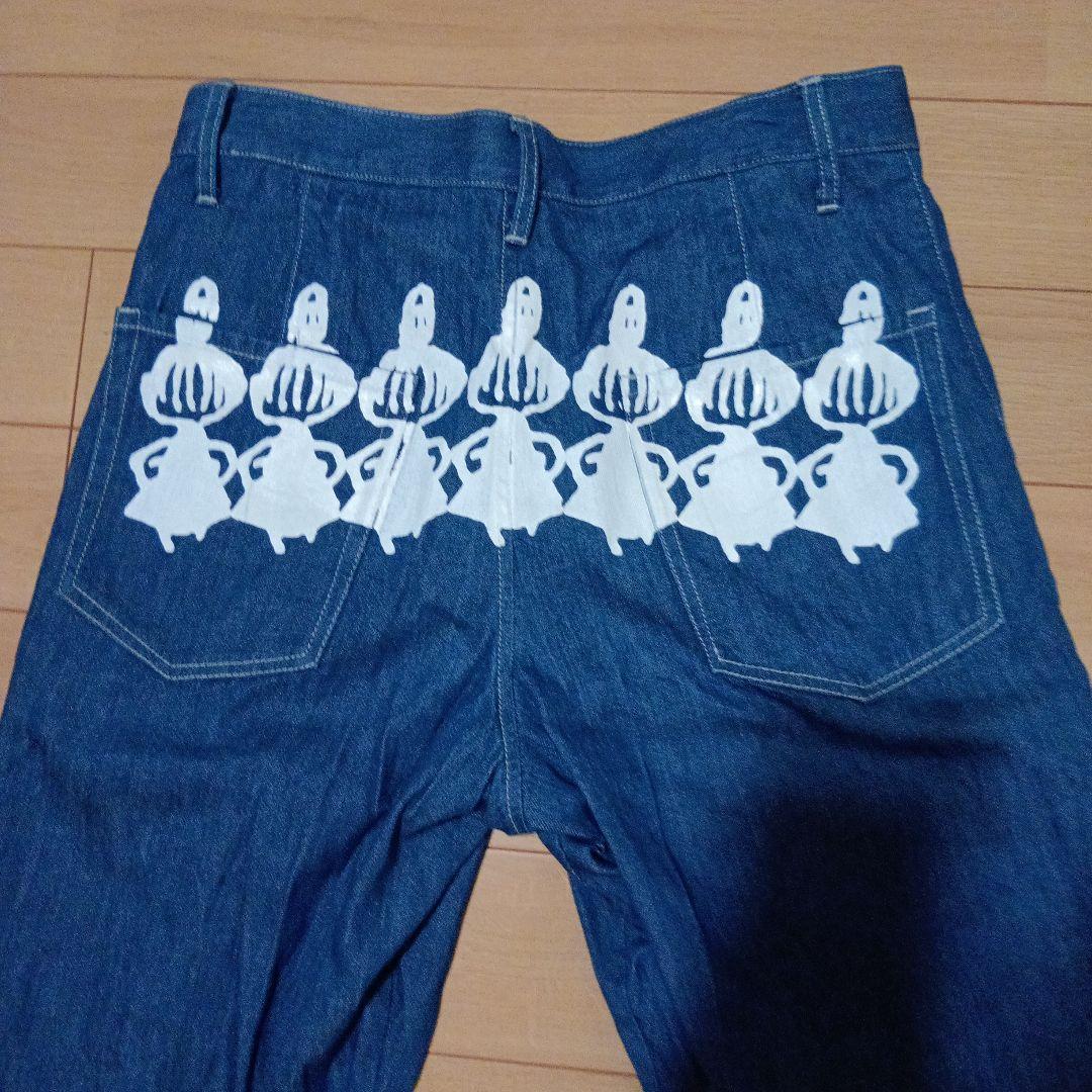 ワイズフォーリビングムーミンデニムパンツ