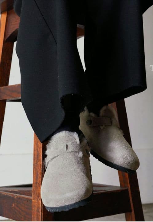 BIRKENSTOCK　ボストントキオ シアリング ナロー　ボアサンダル39