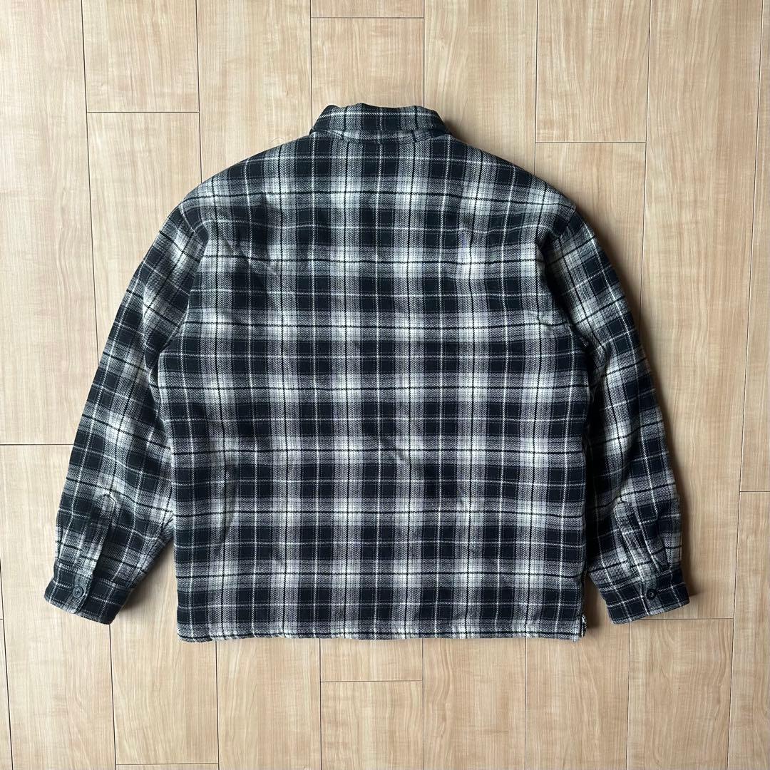 ジャケット・アウター supremeThermal Lined Zip Up FlannelShirt