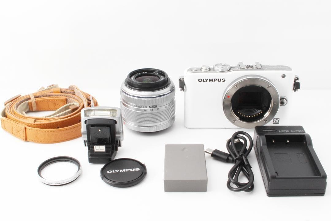 女性に大人気♪おしゃれなOLYMPUS PEN Lite E-PL3　可動式液晶