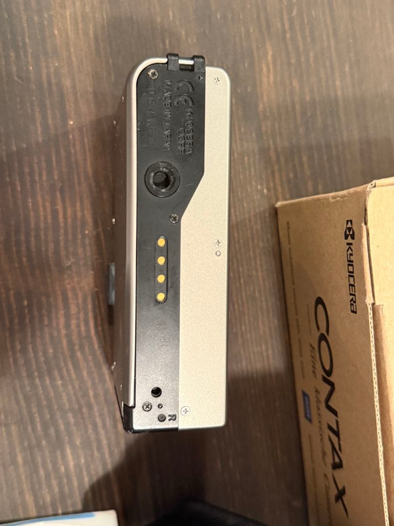 【動作確認済】美品Contax T3 後期　ダブルティース　箱あり