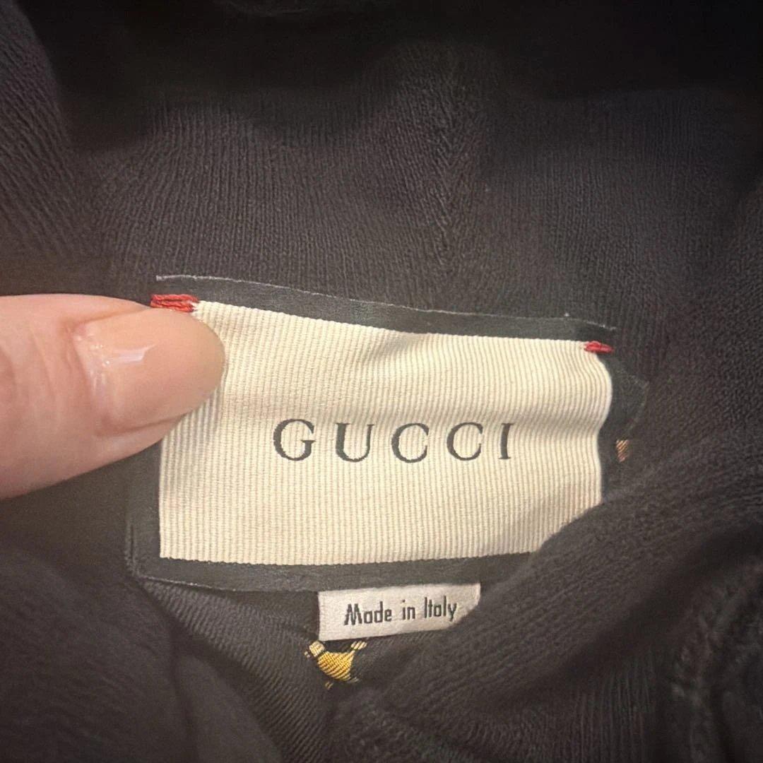 【新品】GUCCI フーデッドスウェットブルゾン