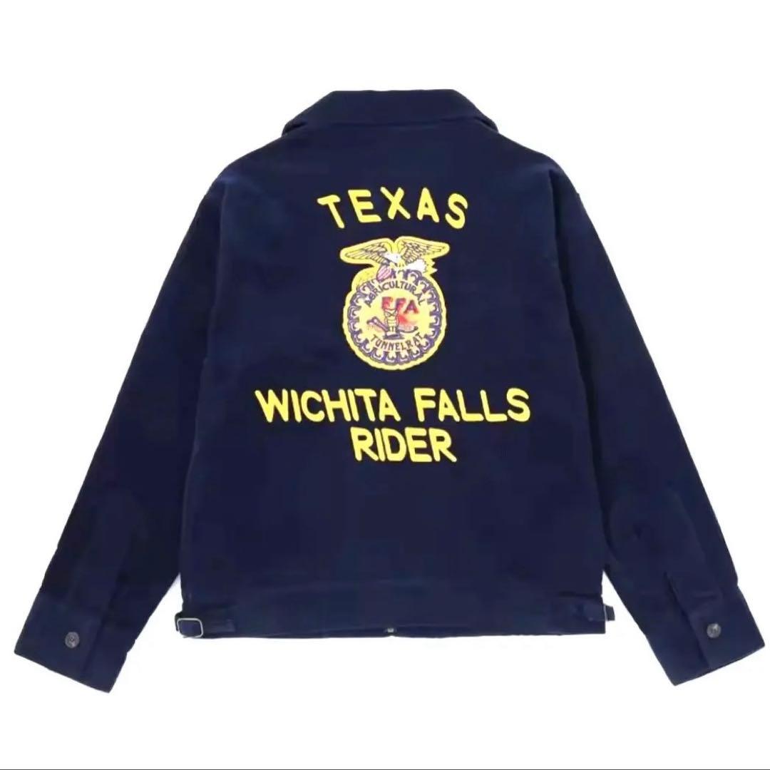 #82 XLサイズFFA JACKETジャケット新品未使用ネイビー 当日出荷