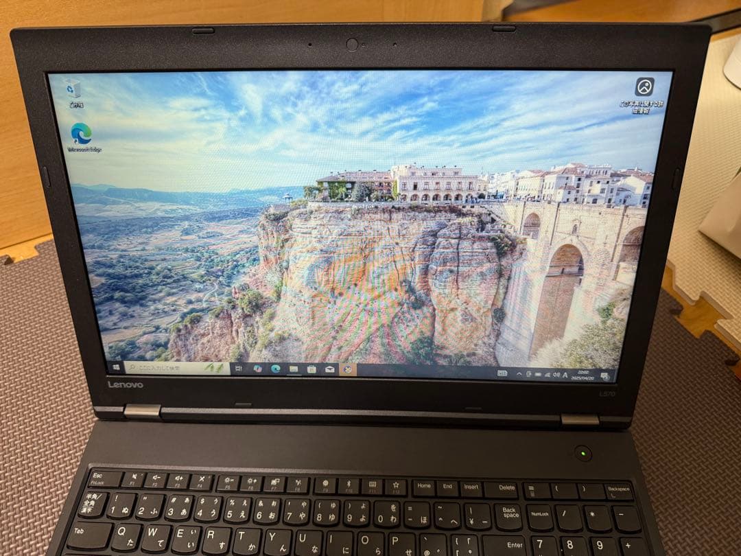 Windowsノート本体 ThinkPad L570 i5-7200U/8GB/128GB SSD