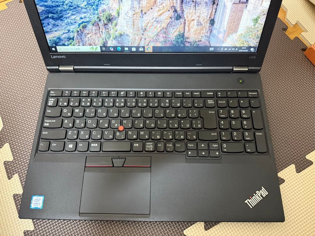 Windowsノート本体 ThinkPad L570 i5-7200U/8GB/128GB SSD