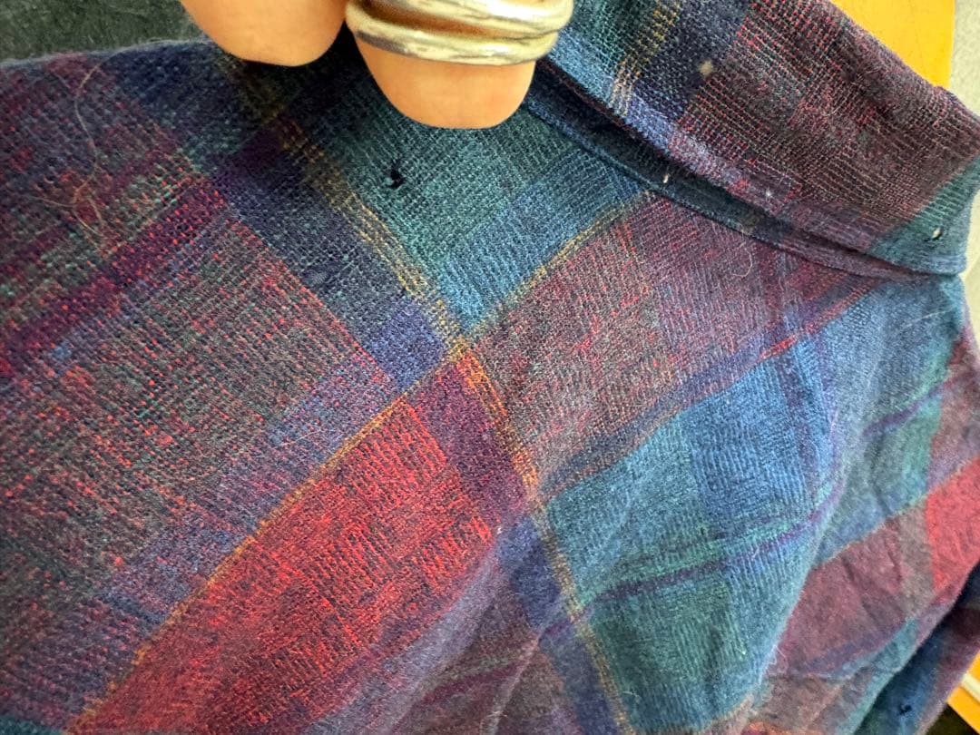 70s Pendleton ウールネルシャツ