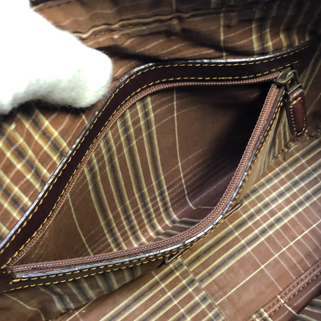 【匿名配送】マザーハウス メッセンジャーバッグ ショルダーバッグ B5 ブラウン