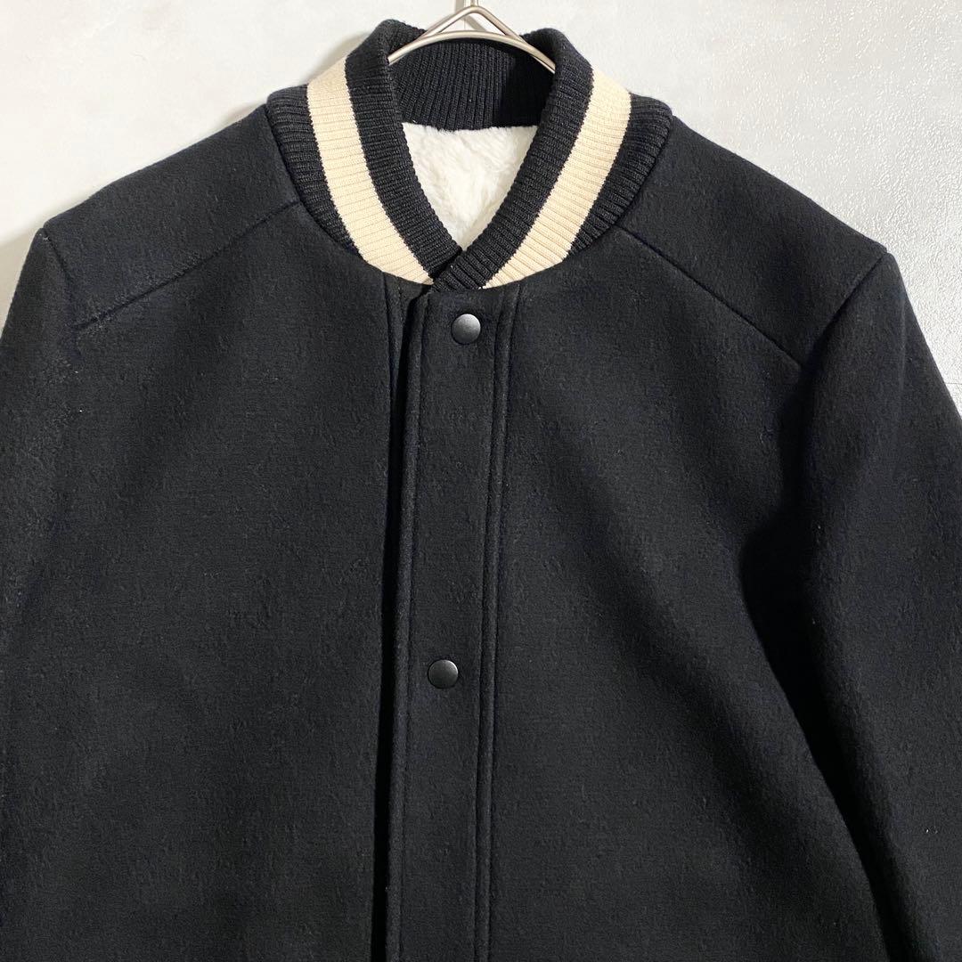 B17920 極美品 ザリラクス LONG STADIUM JUMPER 黒36