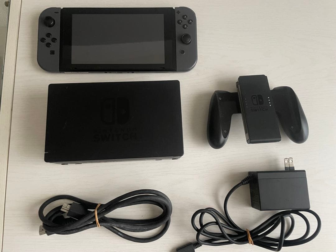 ② Nintendo Switch HAC-001 本体 グレー