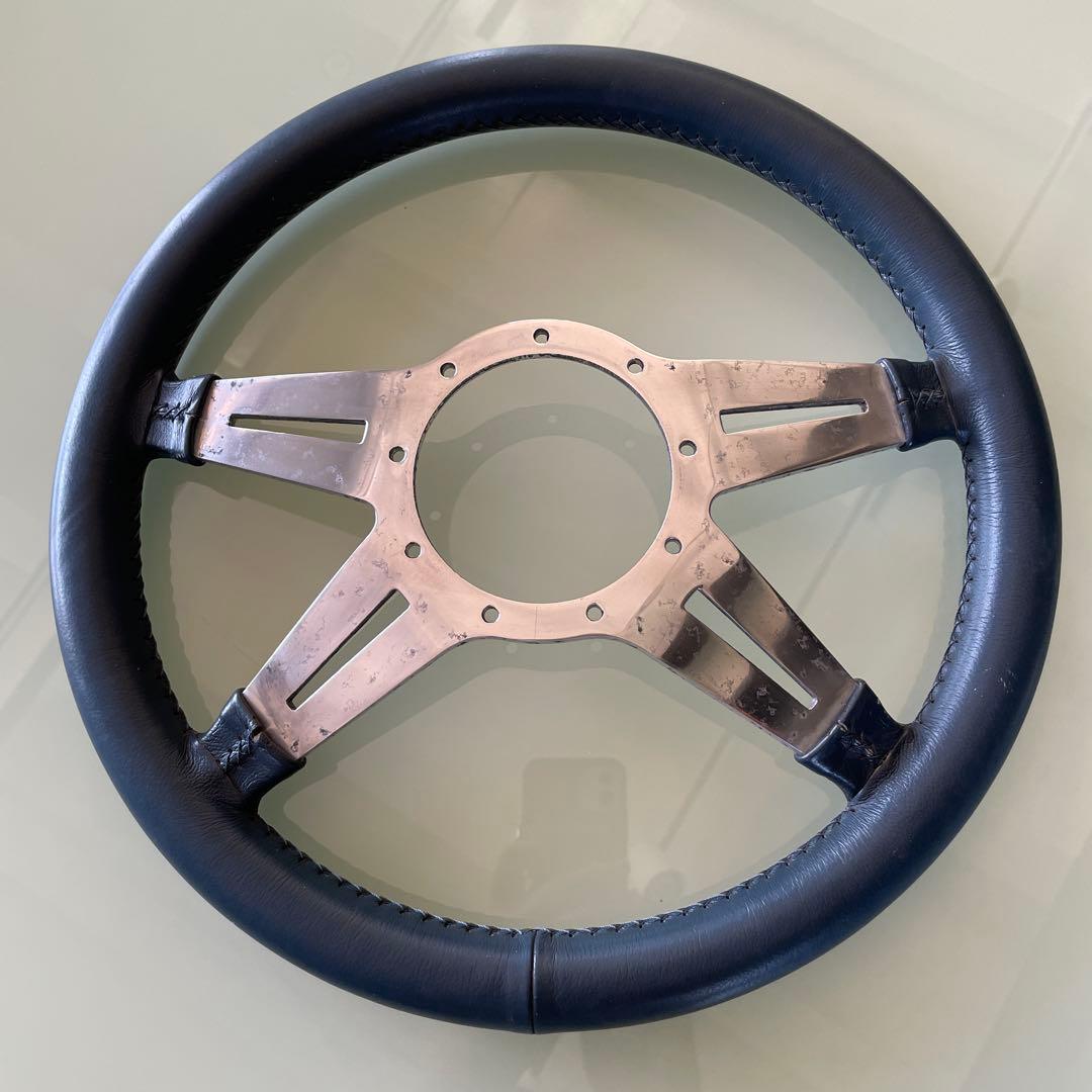 ⭐︎刻印あり⭐︎ホーンリング付きレカラ ステアリング