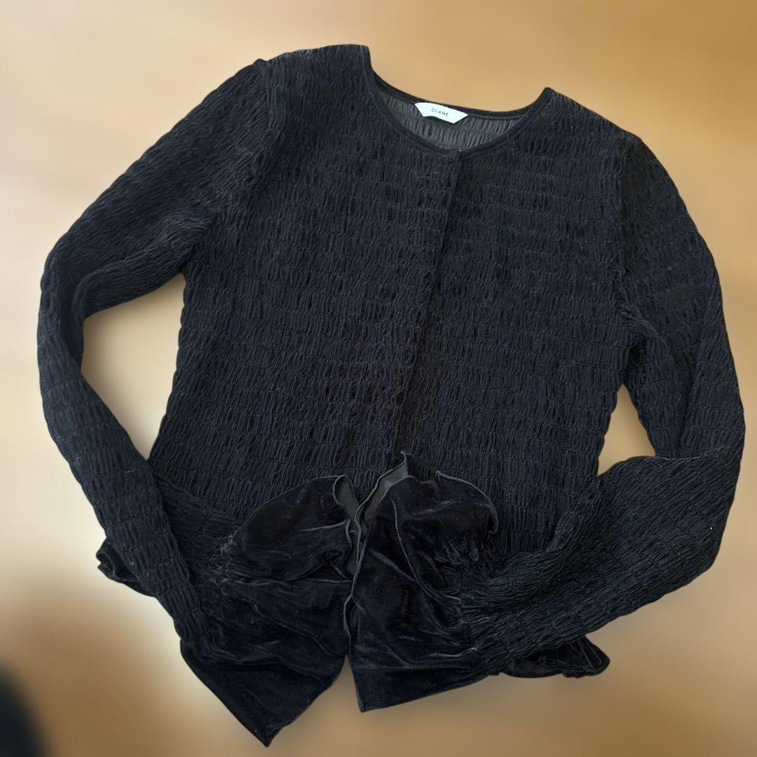 クラネCLANEベロアトップス美品