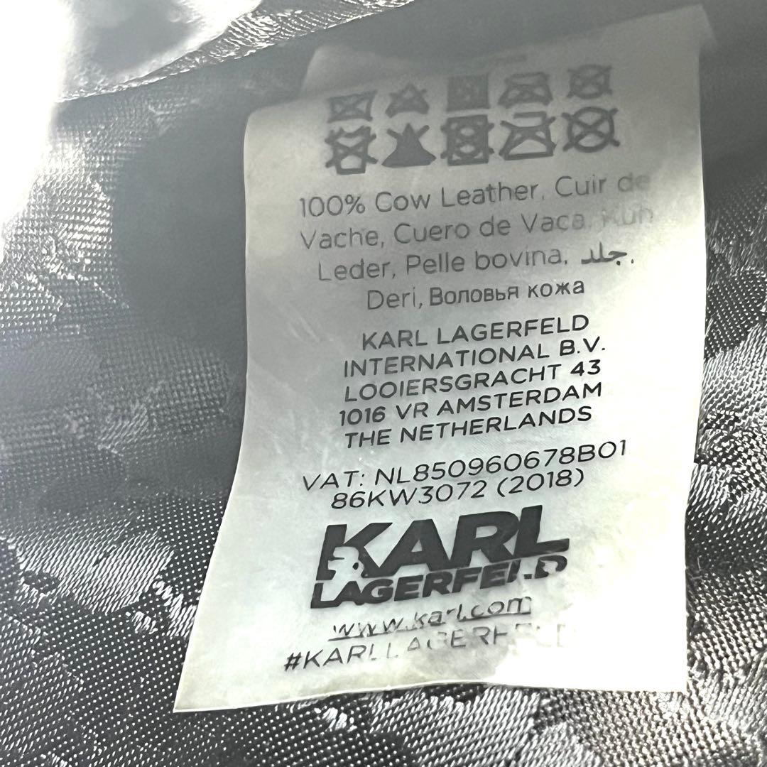 バッグ 00s Karl Lagerfeld body bag studs bk Y2K