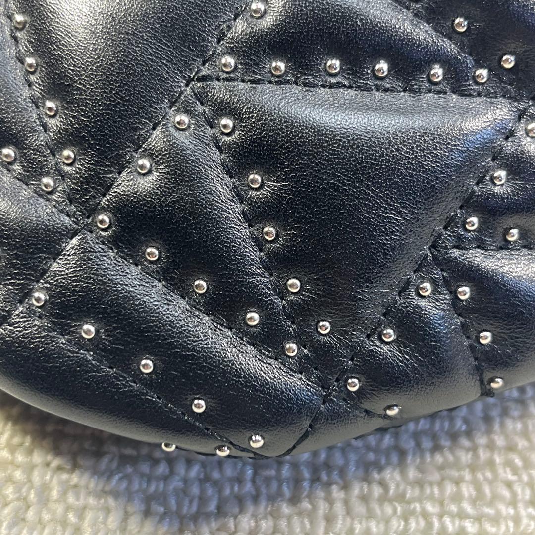 バッグ 00s Karl Lagerfeld body bag studs bk Y2K