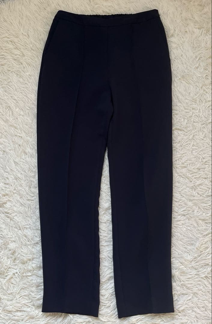 ●NEW YORKER スーツ　セットアップ ノーカラー　パンツ　洗える　上下