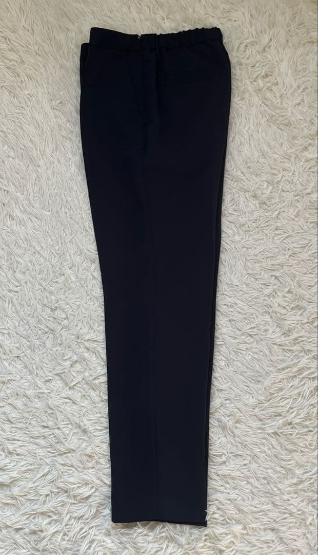 ●NEW YORKER スーツ　セットアップ ノーカラー　パンツ　洗える　上下