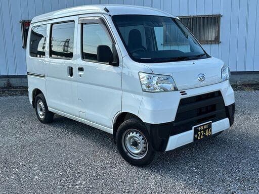 ハイゼットカーゴ　車検ながい　外はそこそこきれい