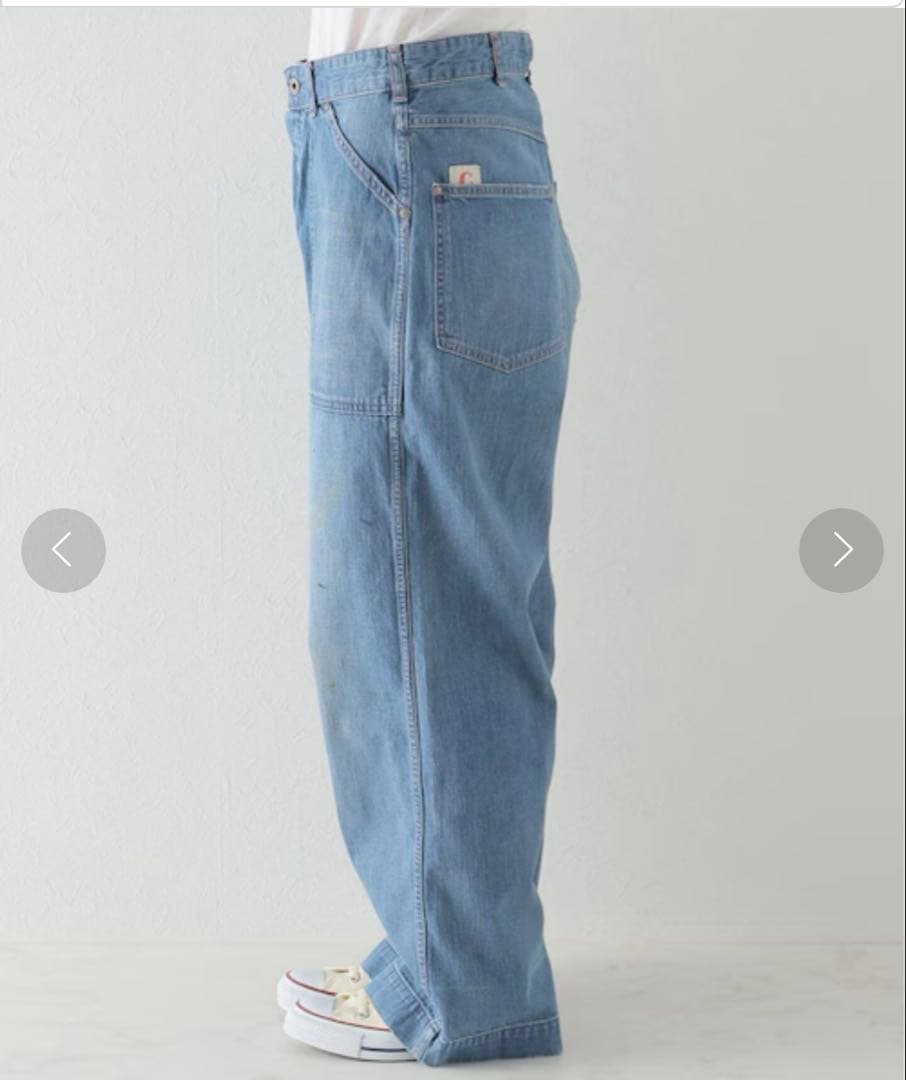 【chimala/チマラ】 DENIM PAINTER PANTS